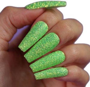 Shine Bright with Glitter Nails