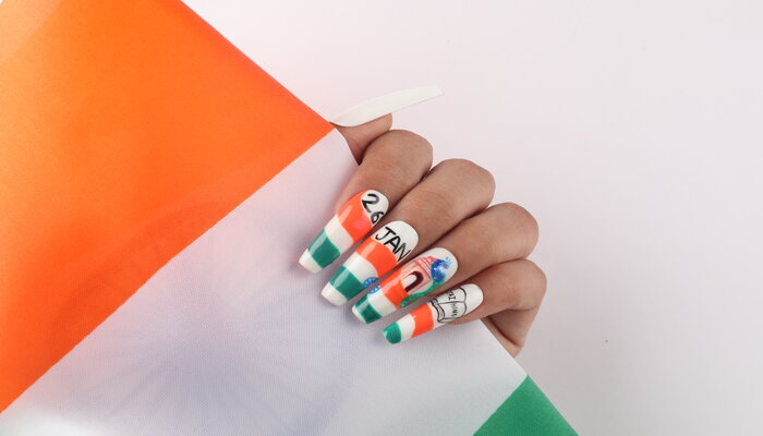 Republic Day Nails